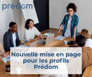 nouvelle mise en page pour les profils Predom