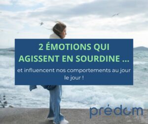 les emotions voues par predom la senibilite et la crainte