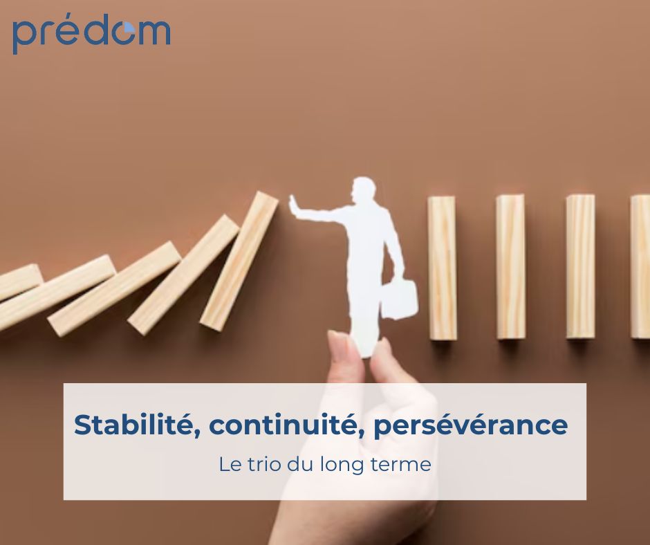 Stabilite, continuite, perseverance : les forces silencieuses de la reussite professionnelle par predom