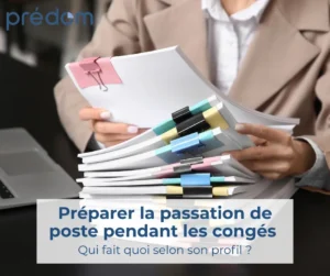 Préparer la passation de dossier profil predom