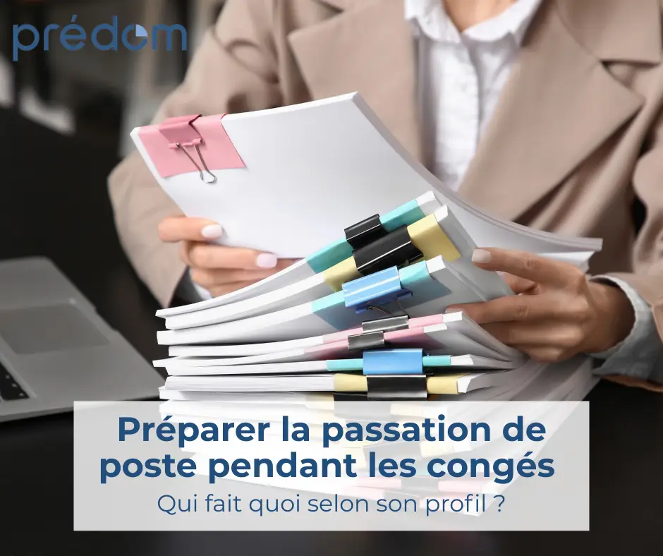 Préparer la passation de dossier profil predom
