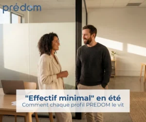 gerer une equipe reduite l'ete par predom
